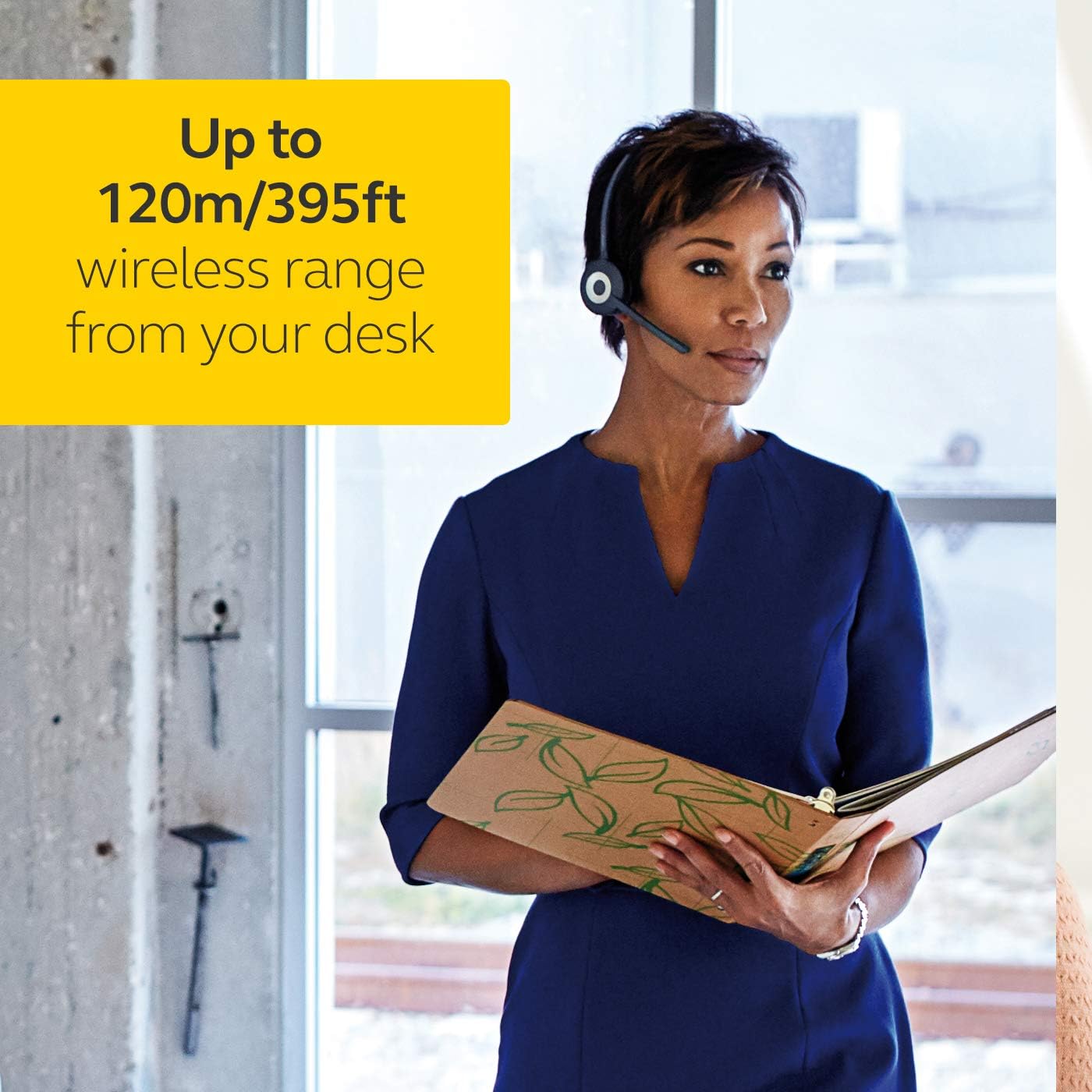 Jabra Pro 930 MS DECT Kabelloses On-Ear Mono Headset, Skype for Business Zertifiziert, HD Voice und Noise Cancelling - Image 4