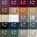 Beetles Autumn Gel Polish Kit Industrial Wave 23 Pcs Brown Gray White Burgundy view 3