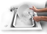 Beldray Collapsible Washing Up Bowl LA030191GRY Foldable Kitchen Basin view 3