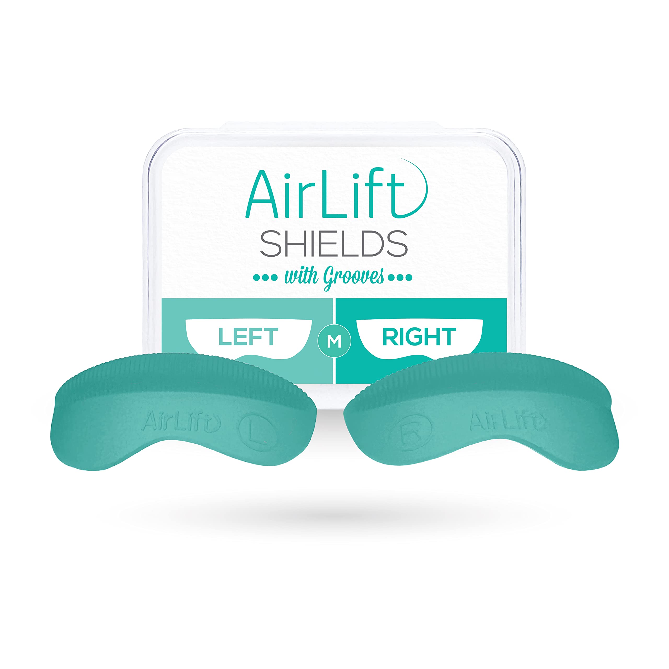 AirLift ORIGINAL Silicone Lash Lift Shields Size M Medium Reusable with Grooves