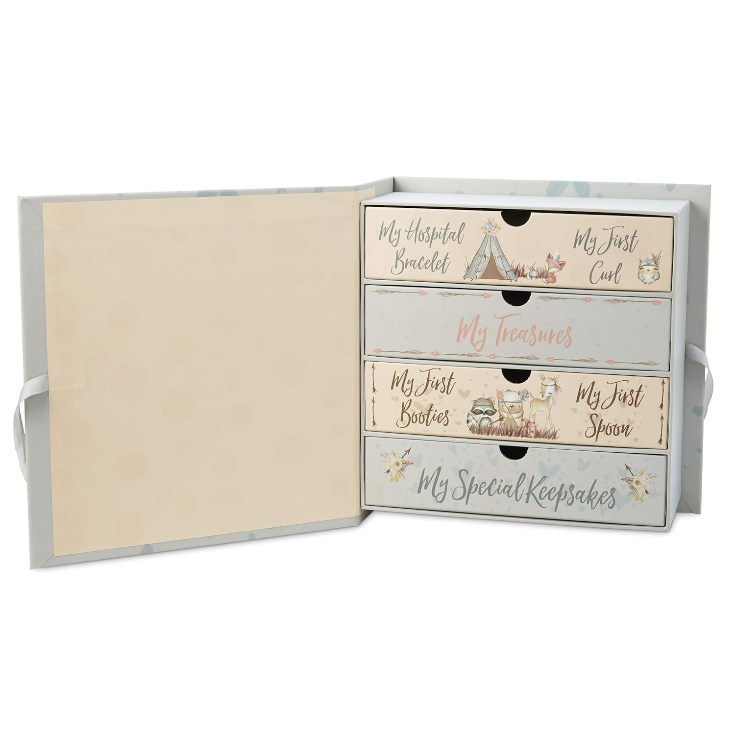 baby milestone keepsake box