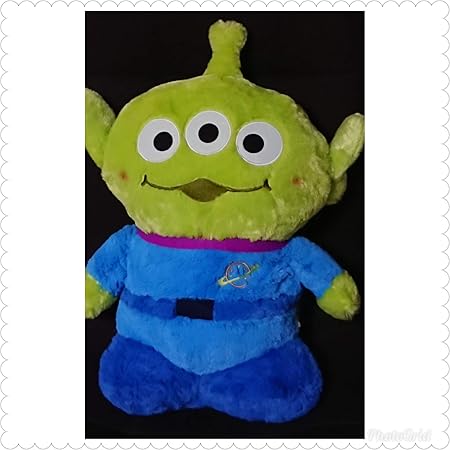 Amazon トイ ストーリー エイリアン リトルグリーンメン 超ビッグサイズ ふわふわぬいぐるみ ラウンドワン限定非売品 ぬいぐるみ おもちゃ