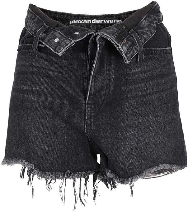 pink alexander wang shorts