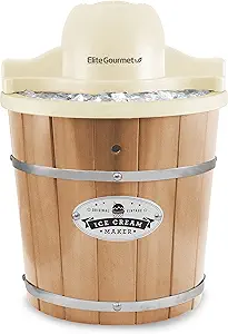 Elite Gourmet 4Qt Electric Motorized Ice Cream Maker