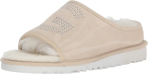 ugg logo stud slide slipper
