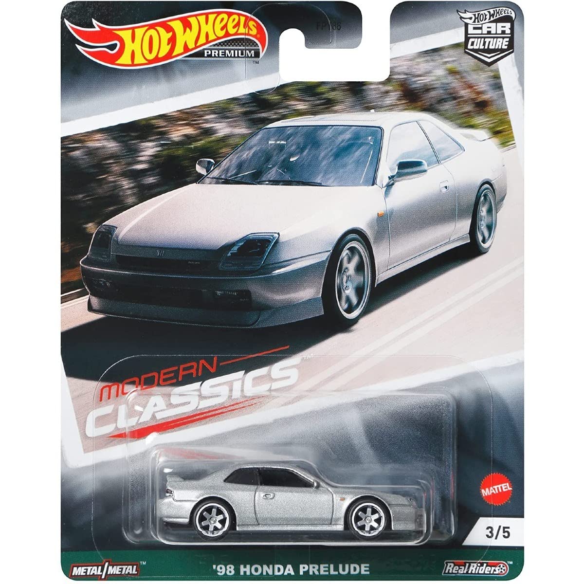 Hot Wheels 2021 Modern Classics '98 Prelude 3/5 GRJ91