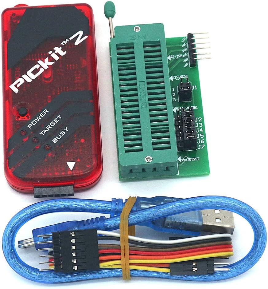 DollaTek PICKIT2 Programmer + PIC ICD2 PICKit 2 Programming Adapter Universal Programmer seat for Arduino - Image 3