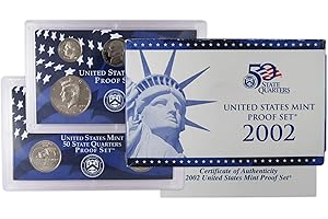 PROFILE COINS & COLLECTIBLES 2002 Clad Proof Set U.S. Mint Original Government Packaging OGP COA