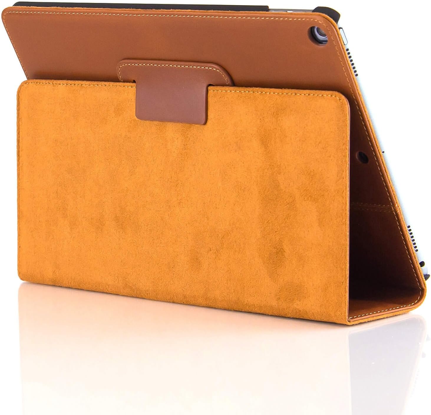 Casemade Real Leather Case Compatible with iPad 9.7” 5th/6th Gen (2017/2018), Full-Grain Leather Cover, Auto Sleep/Wake - Image 5