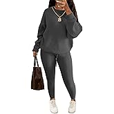 Nimsruc Knit Two Piece Outfits For Women Sweater Sets