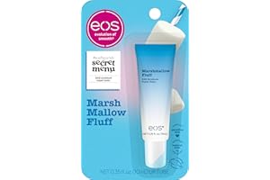 eos 24H Moisture Super Balm - Marshmallow Fluff, Lip mask, Moisturizing, Lip Treatment, Limited-Edition Skincare, 0.35 fl oz