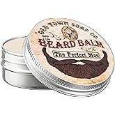 Old Town Soap Co. The Perfect Man Beard Balm - Softens and Nourishes with natural and Argan Oil, Beard Softener for Men | Using all-natural ingredients Made In USA