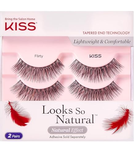 semi formal dress for 60th birthday Kiss Lash Couture Holiday False Lashes main image 1