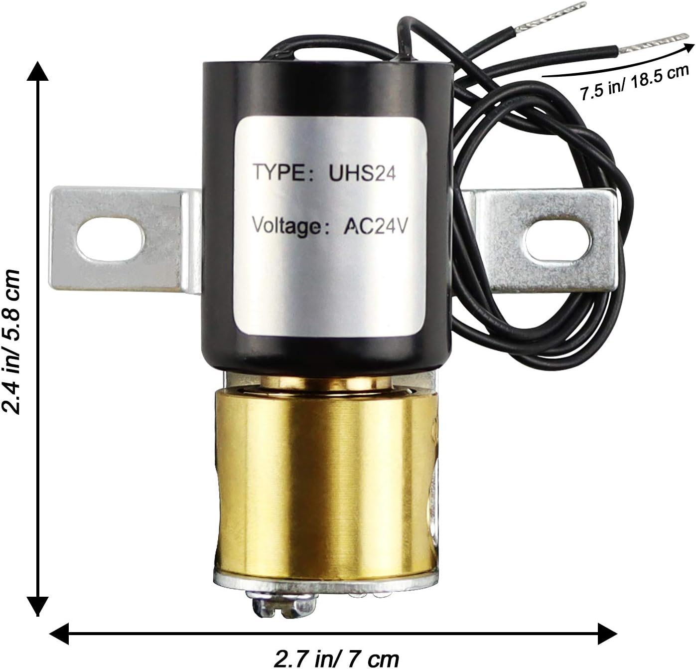 TOMOON UHS24 Universal Humidifier Solenoid Valve 24 Volt, Exact Replaces 4040, 990-53, 32001639-002, A01-0814-148 and Many More,Compatible with HE220,HE225,HE260: Home & Kitchen