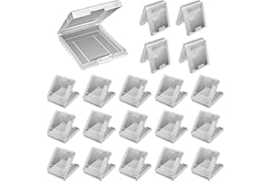 VLAMMENDE 20Pcs Cartridge Case for Gameboy Color Clear Anti Dust Cover Protective Game Cartridge Case Storage Box for Nintendo Gameboy Color GBC GB GBP Case(2.4x2.8x0.51inch)