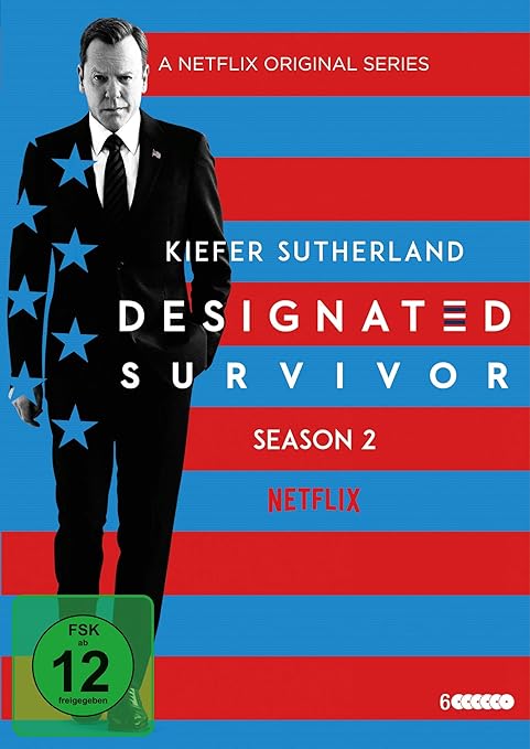 Designated Survivor Season 2 Amazon De Kiefer Sutherland Natascha Mcelhone Maggie Q Kal Penn Italia Ricci Adan Canto Kiefer Sutherland Natascha Mcelhone David Guggenheim Dvd Blu Ray