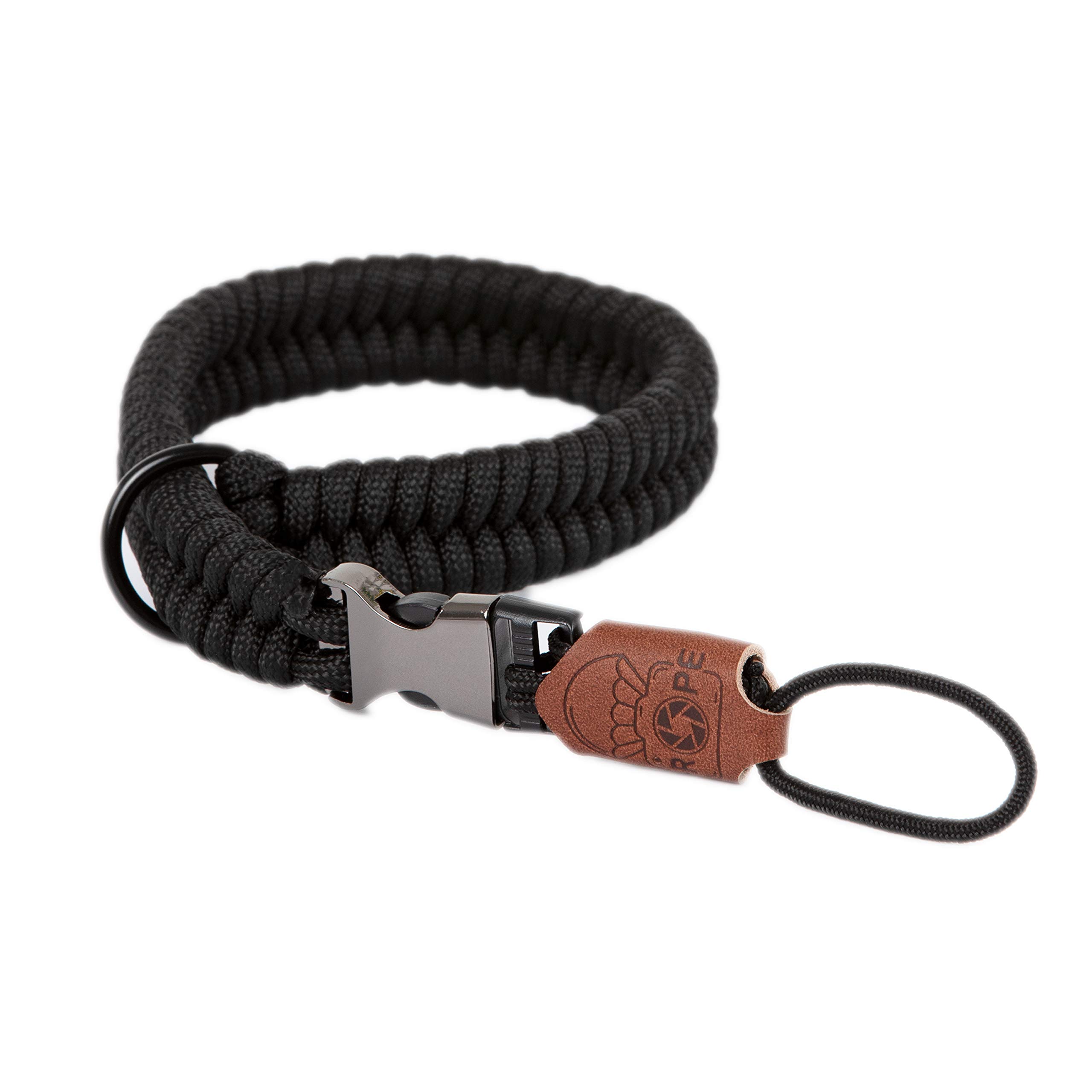 C-Rope Camera Hand Strap The Claw Handwoven Paracord Camera Strap with Quick Release System Black — image 1