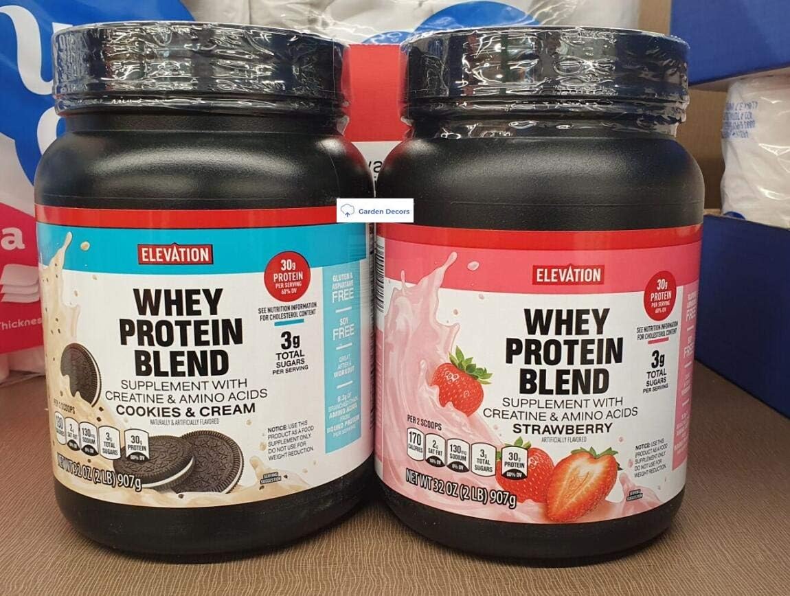 Are Elevation Protein Shakes Good For You Amazon.com: Elevation Whey Protein Blend Combo Cookies & Cream and