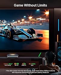 NexiGo Aurora Pro MKII, 4K Tri-Color Laser UST