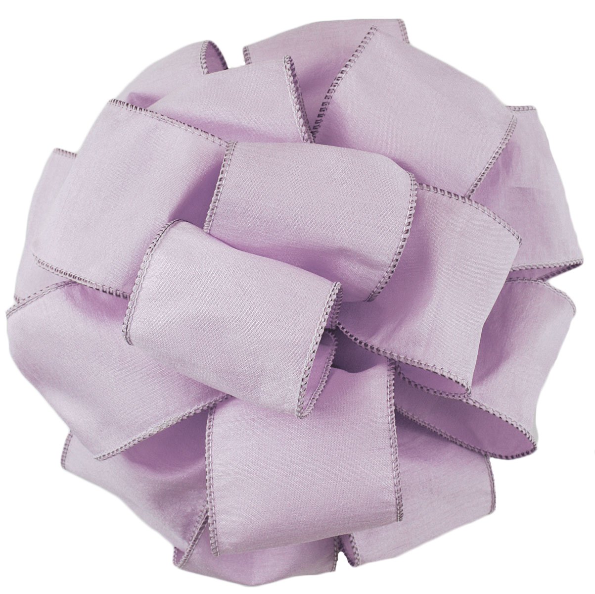 Offray Wired Edge Anisha Craft Ribbon, 2-1/2-Inch Wide by 10-Yard Spool, Lilac โ image 1