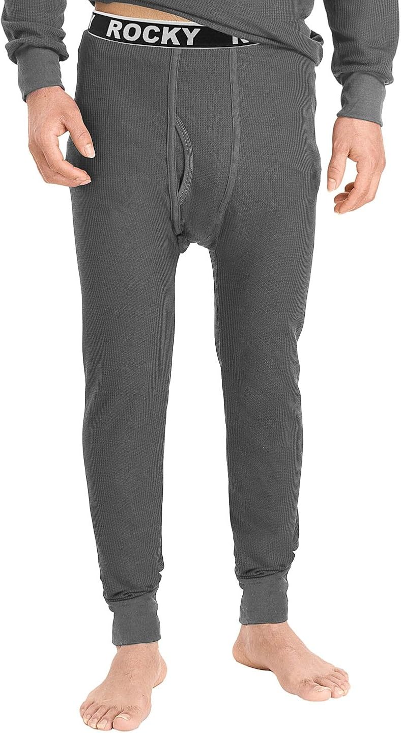Rocky Thermal Underwear for Men Waffle Thermals Men's Base Layer Long John Set at  Men’s Clothing store