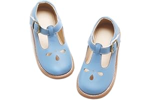 Kiderence Toddler Little Girls Mary Jane Dress Shoes School Oxford for Girls Flats