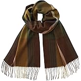 CALVIN & OLIVIA Ultra-Soft Cashmere Feel Scarf Winter Holiday Gift for Men & Women