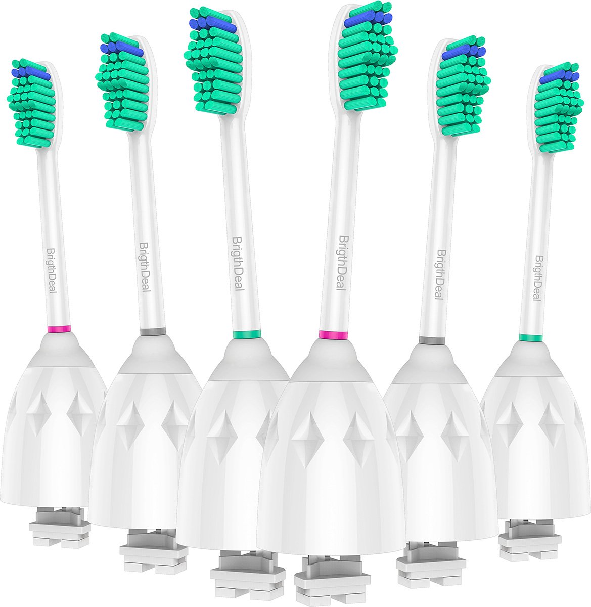 Brightdeal Replacement Brush Heads for Philips Sonicare Toothbrush E