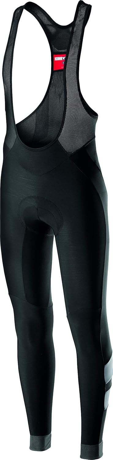 Castelli Men's Velocissimo 4 Long Cycling Bibtight Pants - Lightweight Winter Road Bike Tights : Clothing