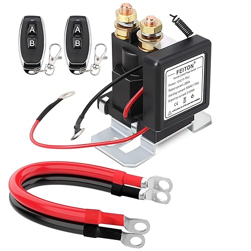 12-48V Master Battery Disconnect Switch,High Current Up To 300aperfect For Cars Trucks Rvs Boats And Atvs Easy On Off Operation With Face Plate Included - View #9