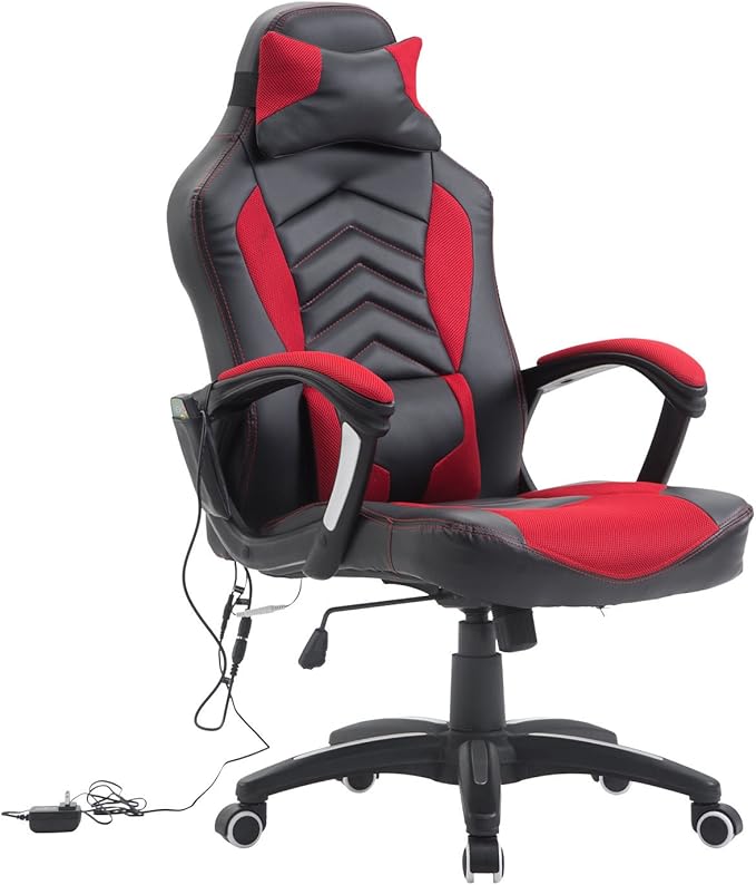Racing Style Ergonomic Gaming Chair with Lumbar