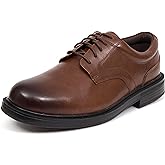 Deer Stags Men's Times Plain Toe Oxford,Brown2,11 W