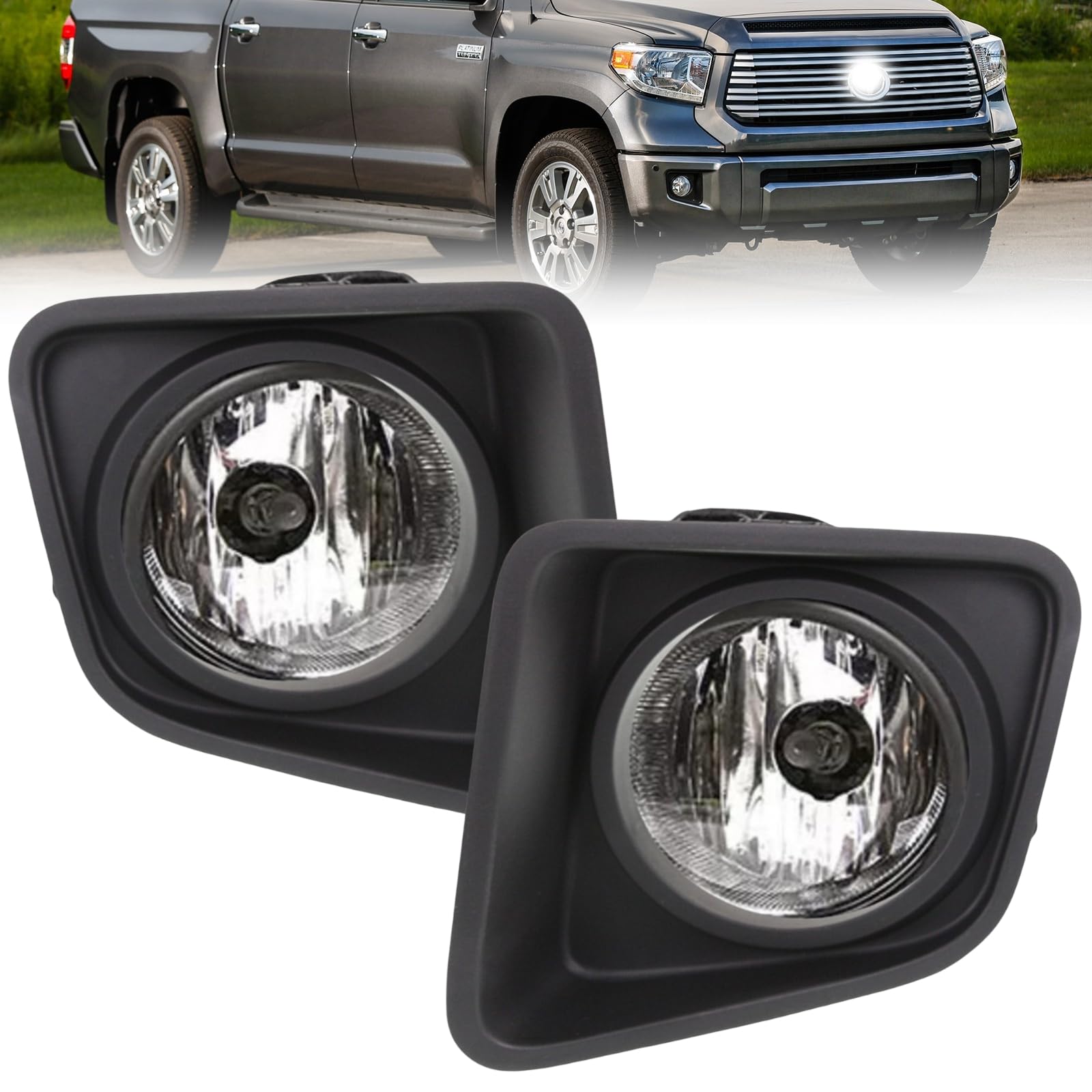 Nioboee Fog Lights Compatible With 2014-2021 Tundra