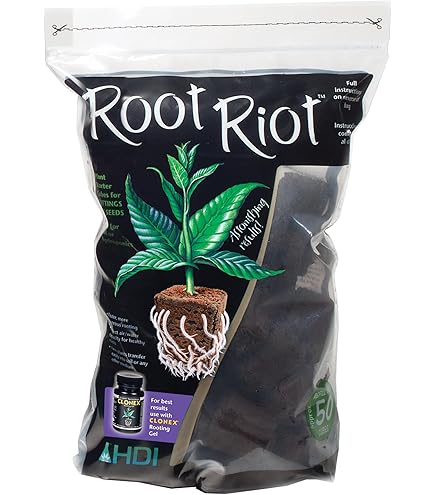 Amazon.com : Clonex Rooting Gel 100ml + Root Riot Plugs 50 Pack +