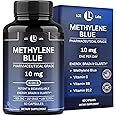 Methylene Blue Pharmaceutical Grade 10 mg - Methylene Blue Capsules - Vitamin C, B6 & B12 - Energy, Brain & Focus - Laboratory Tested, Non-GMO & Vegan - Made in USA - 60 Capsules, 2 Month Supply