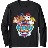Paw Patrol Group with Logo Long Sleeve T-Shirt