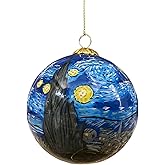 Van Gogh Starry Night Christmas Ornament 3 Inch Glass Ball and Gift Box