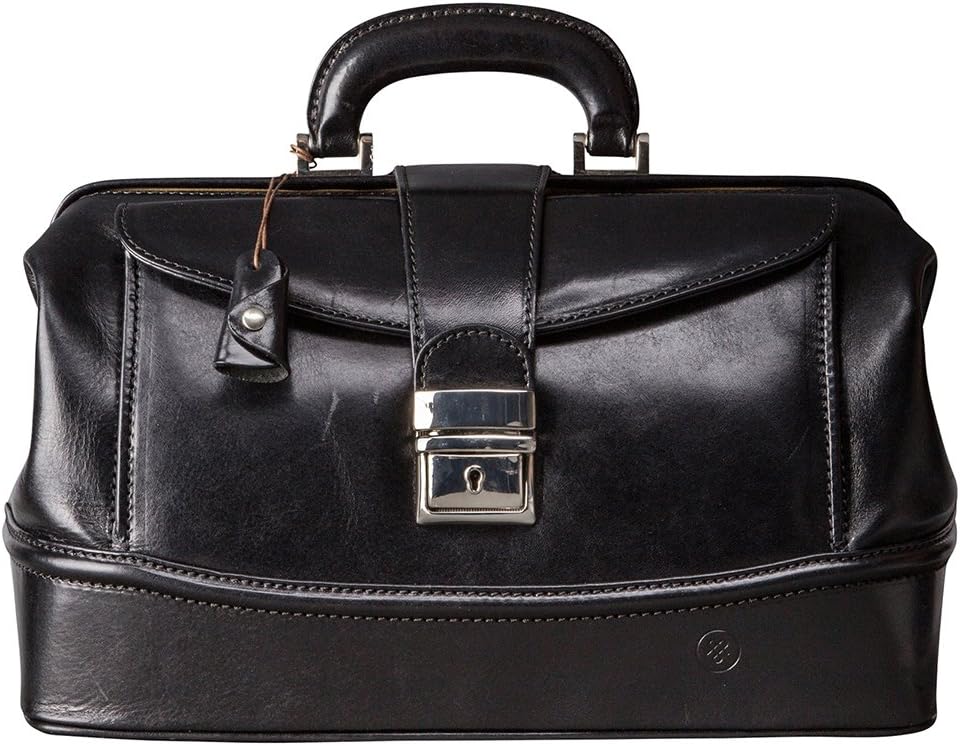 Maxwell ScottQuality Leather Medical Bag | The DonniniS | Handmade in Italy
