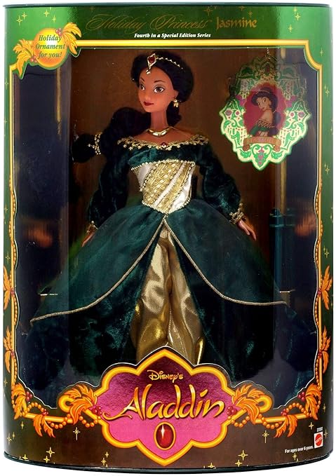 Disney Aladdin Holiday 1999 Princess 