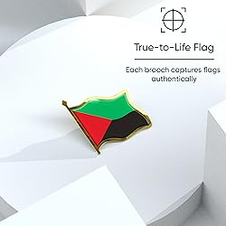 Martinique Flag Lapel Pin - Enamel Metal National