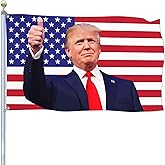 NASIAN Patriotic American Flags 3x5 Ft Outdoor Double Sided Funny Flags for Outside Bedroom Room Yard House Decorations Banner