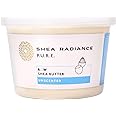 Shea Radiance P.U.R.E Raw Shea Butter | 100% Natural & Unrefined Body Butter | Soothes, Softens, & Increases Collagen | Long Lasting Moisture | Moisturizer for Sensitive Skin | Unscented (14 oz)