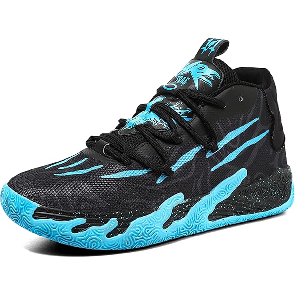 Puma LaMelo Ball MB.03 Men’s Basketball Shoes Size 11 Black Blue Hive 379221-01] Mens Puma LAMELO BALL MB.03  main image 4