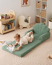 Blissful Diary Kids Couch, 2-in-1 Soft Toddler