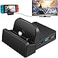 UKor Switch TV Dock, Portable Charging Stand for Nintendo Switch,Compact Switch to HDMI Adapter,Mini Switch Docking Station with Extra USB 3.0 Port, Replacement Charging Dock for Nintendo Switch