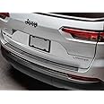 WeatherTech Custom BumperTopper for Jeep Grand Cherokee L - Rear Bumper Protector (BP0051) Black
