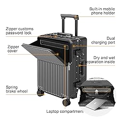 AIWEINY Hard Shell Luggage 26 Inch Travel