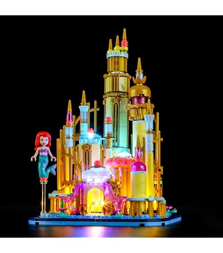 Amazon.com: LEGO 40708 Mini Disney Ariel's Castle : Toys & Games