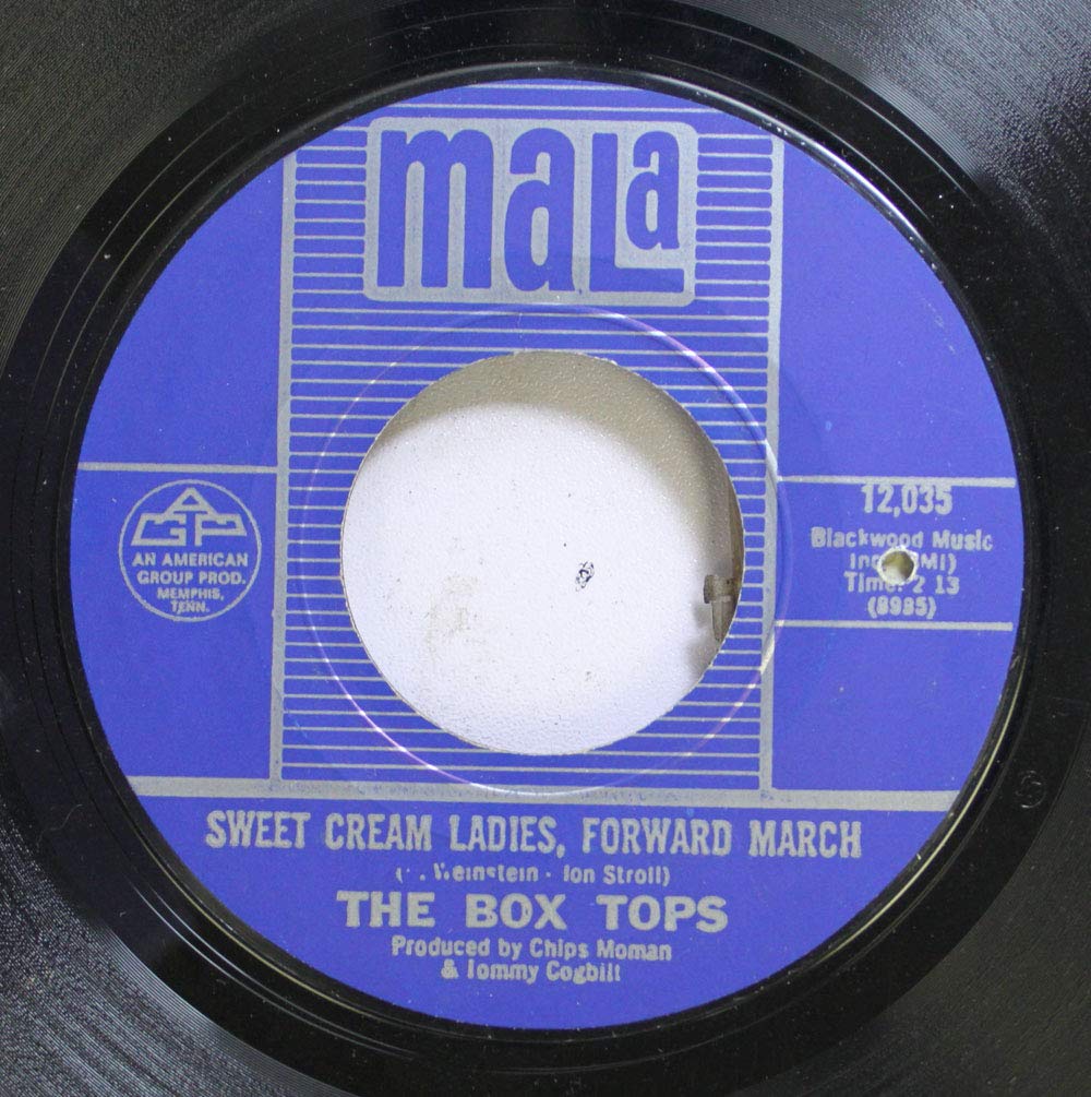 The Box Tops The Box Tops 45 Rpm Sweet Cream Ladies Forward March I See Only Sunshine Amazon Com Music The b9x tops sing sweet cream ladies. amazon com