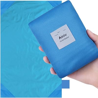 Ainiv Picnic Blanket 200x210cm Waterproof Foldable Beach Camping Mat